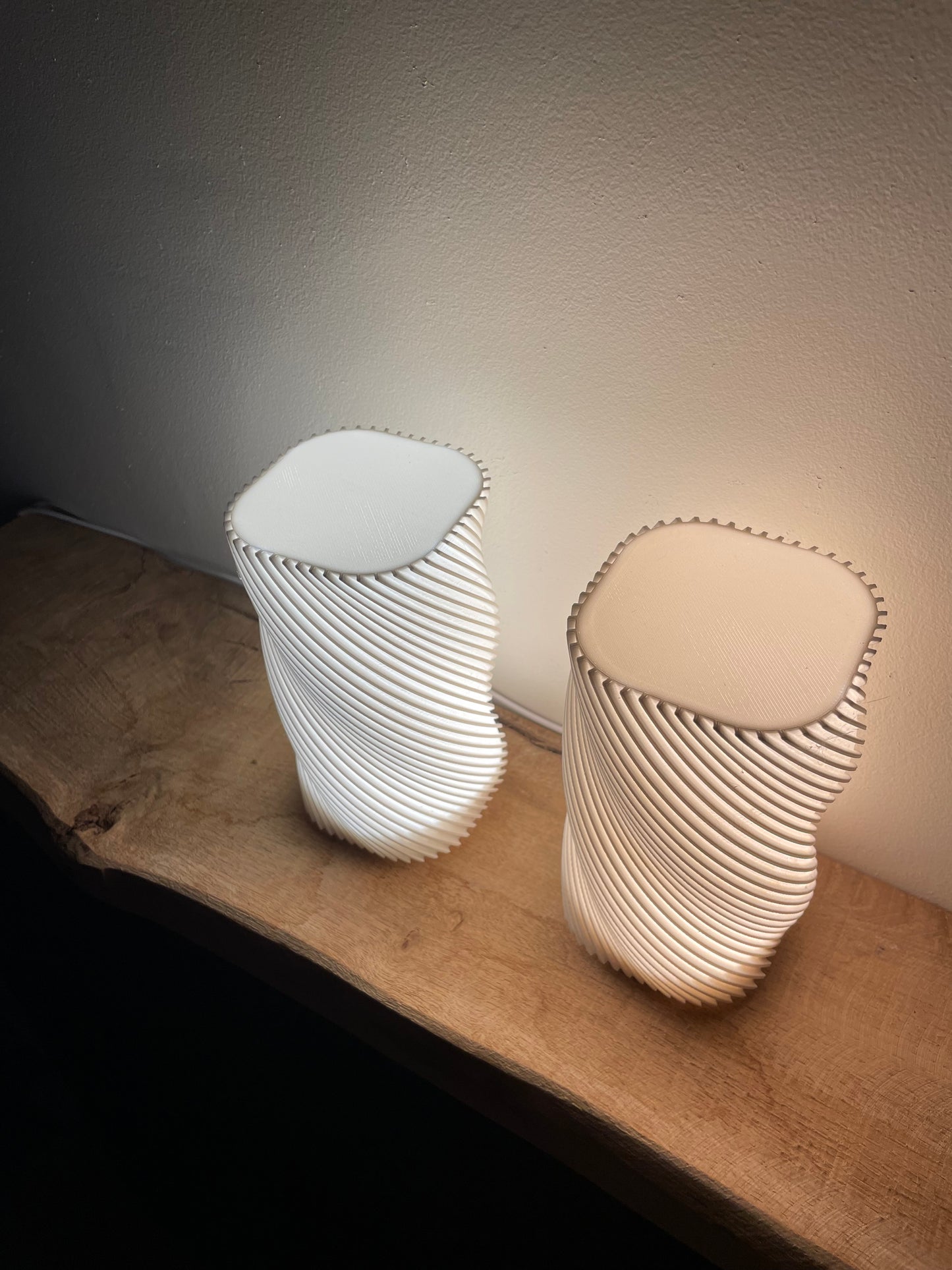 Lampes de chevet dessus